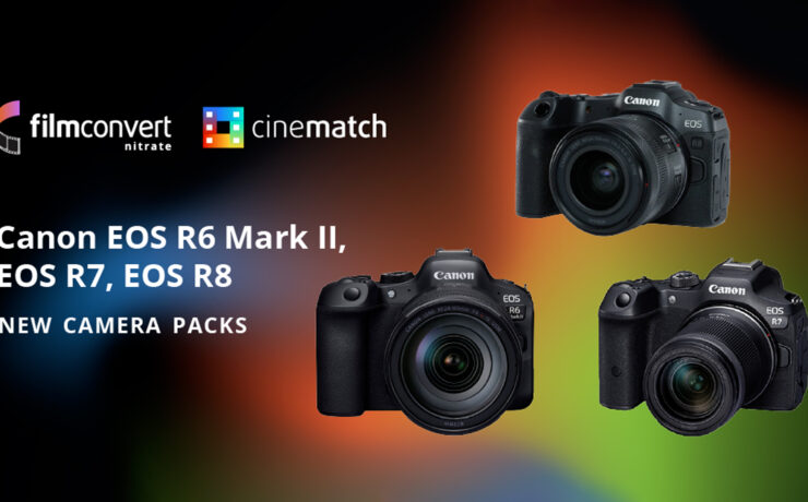 FilmConvertがキヤノンEOS R6 Mark II、EOS R7、EOS R8用のNitrateとCineMatchカメラプロファイルをリリース