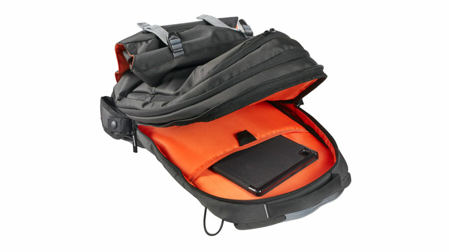 Main compartment of the K-Tek Stingray BackPack X