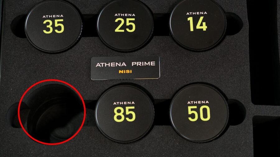 NiSi Hardshell case for Athena lenses