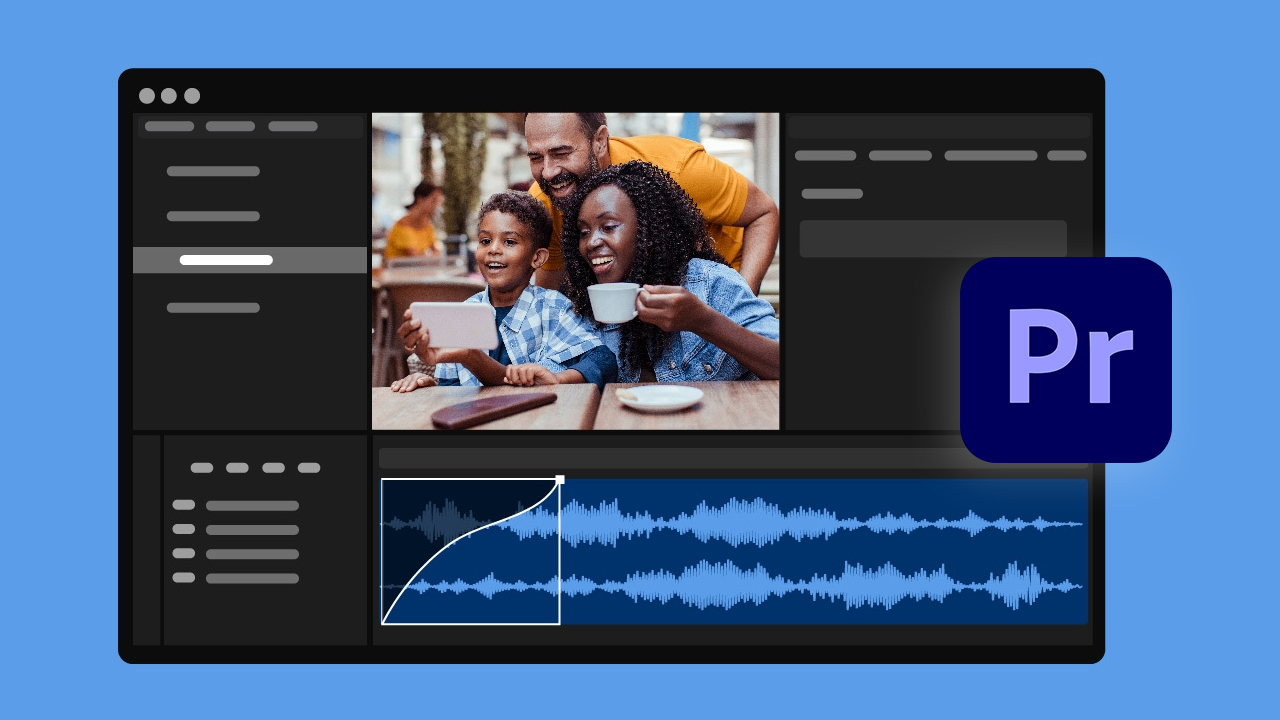 Adobe Premiere Pro Beta usprawnia pracę z dźwiękiem — uchwyty zaciemniania i nie tylko