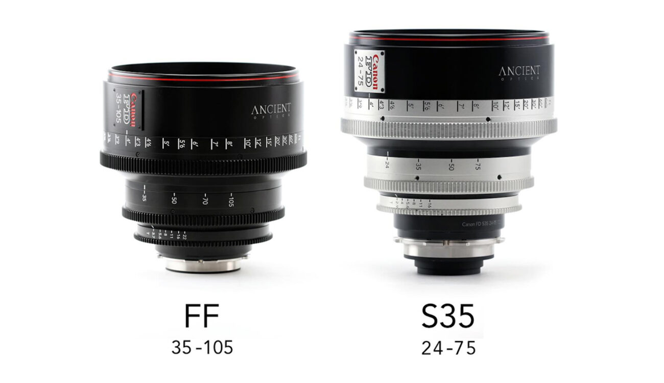Presentan el zoom multiformato Canon FD 35-105 mm f/3.5 de Ancient Optics