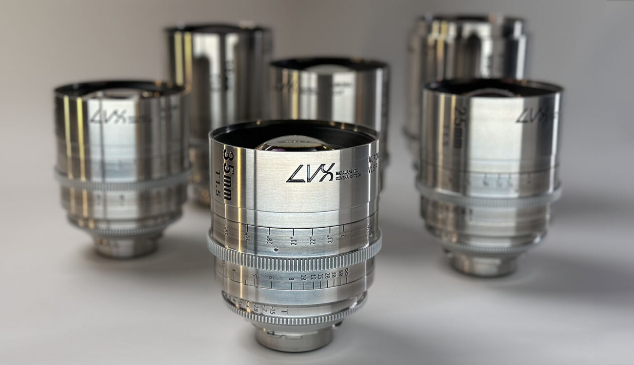LVX AURORA V2 Full-Frame Primes Available Now for Pre-Order