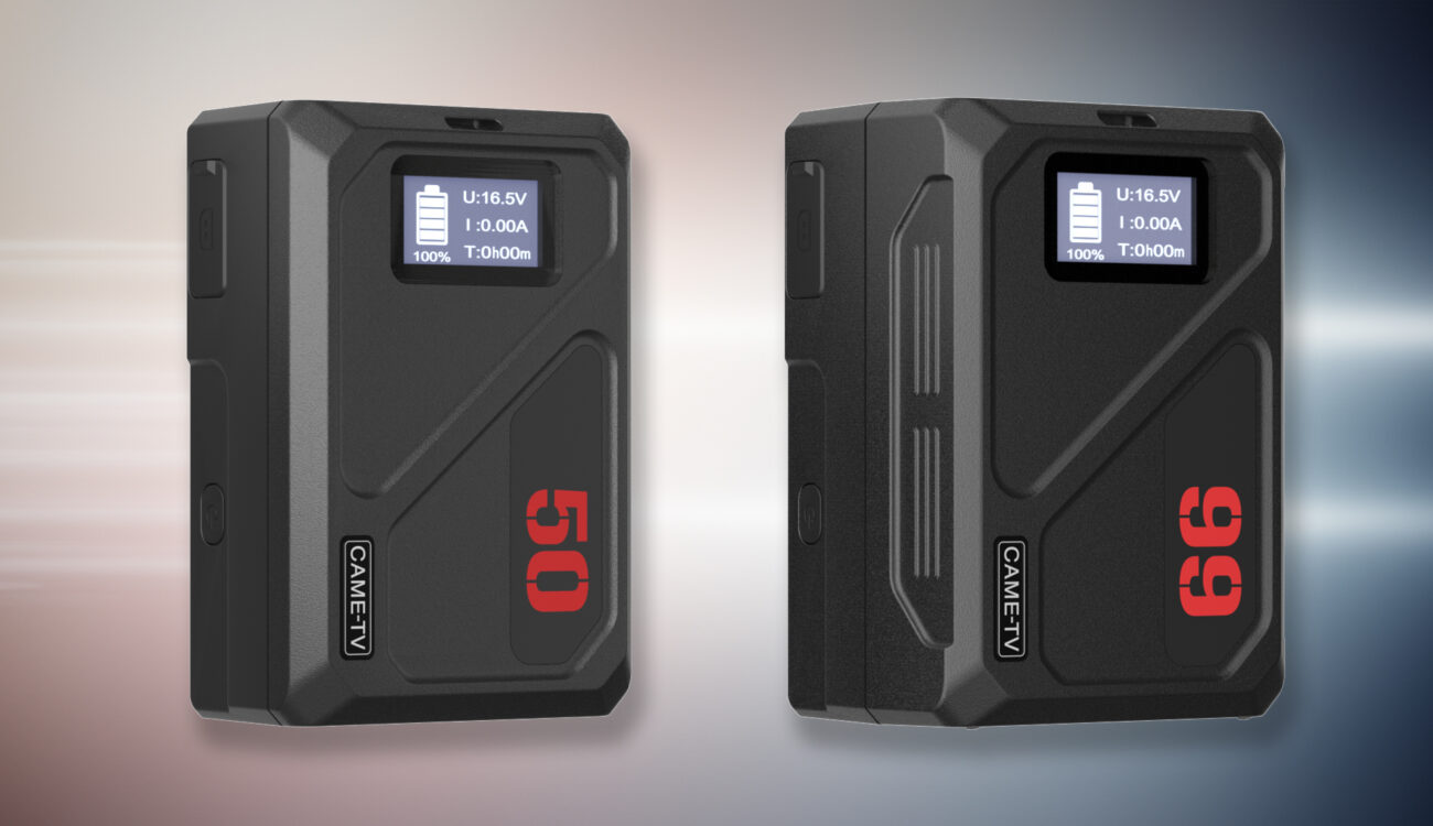 CAME-TV Mini 99C and Mini 50C Batteries Announced
