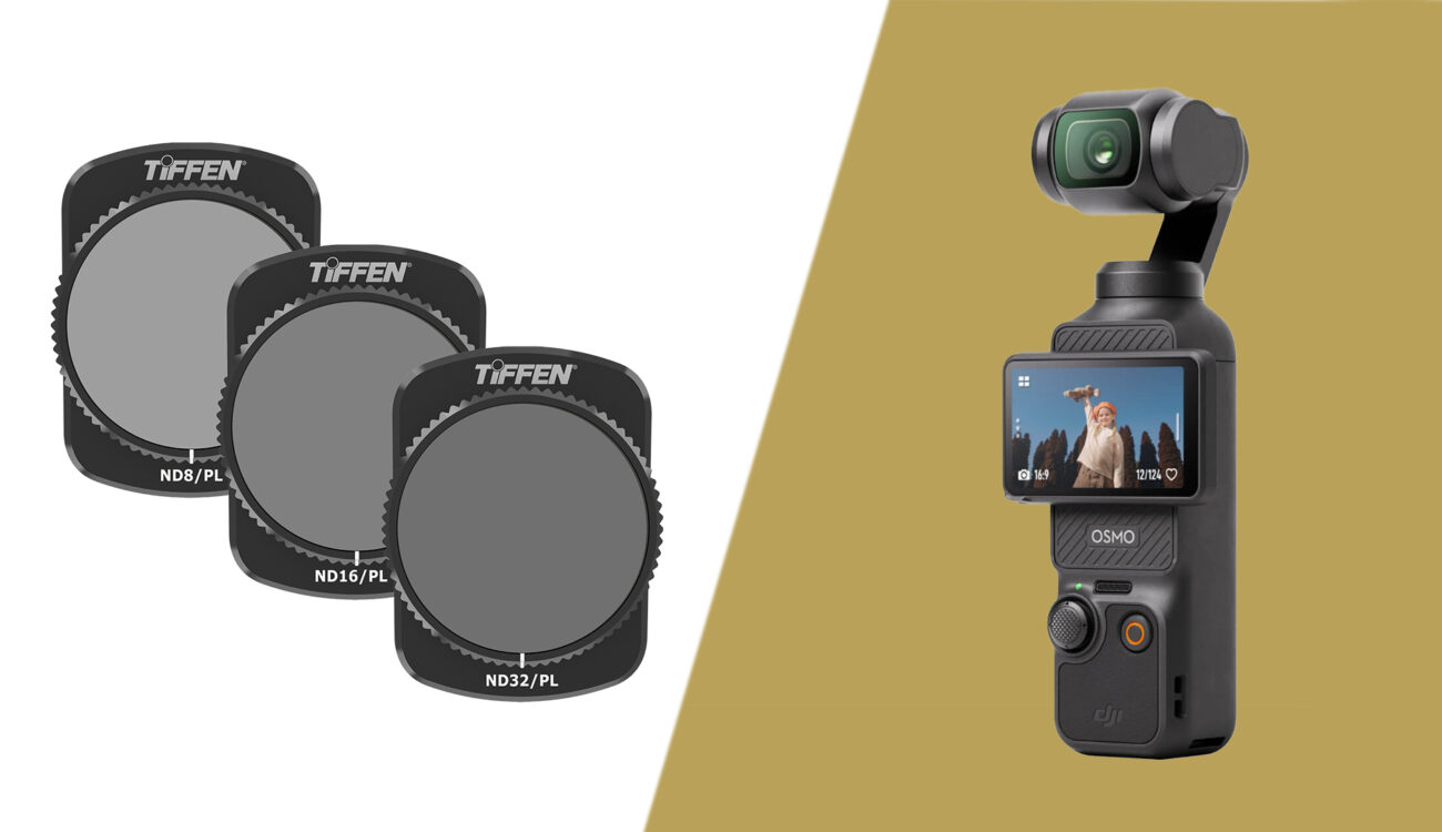 TiffenがND/PL Filter Trio for DJI OSMO 3 Pocket Cameraを発表