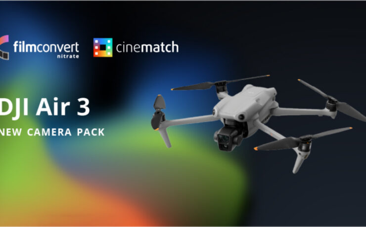 FilmConvert Nitrate and CineMatch Plug-in for DJI Air 3 Released