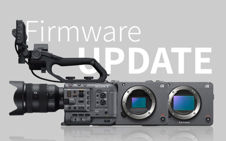 Las Sony FX6, FX3 y FX30 Obtendrán Nuevas Funciones Mediante una Actualización de Firmware