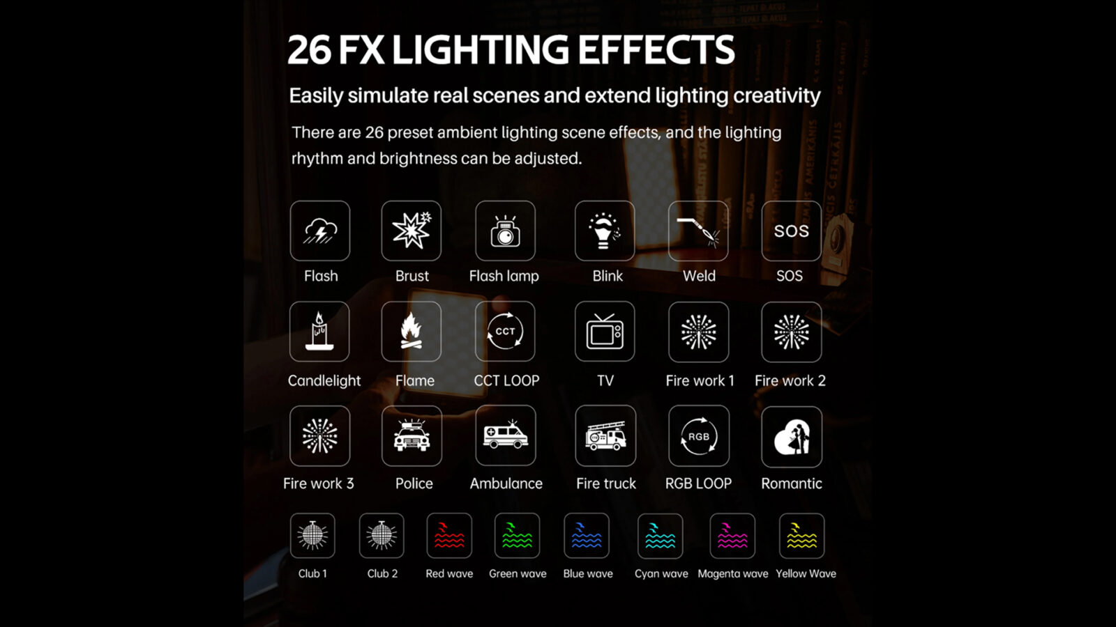 VILTROX Retro 08X RGB LED Video Light - APP Control, 2500K-8500K Color Temp, 49 LEDs, For Photography/Videography 7 thumbnail image