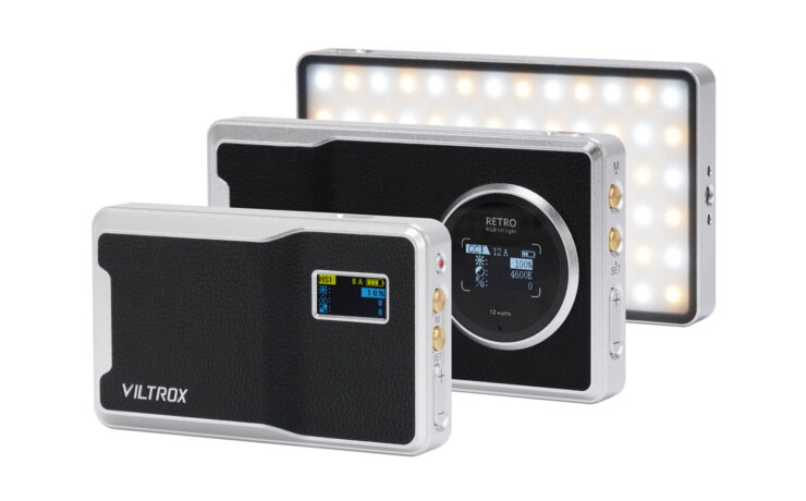 VILTROX Retro 08XとRetro 12Xを発表 - 26種類の照明効果を持つポータブルRGBW LEDライト