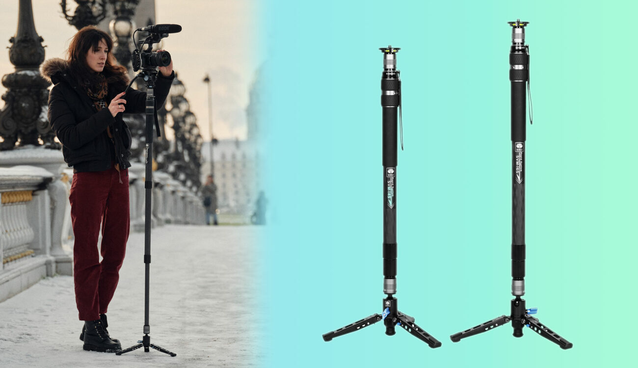 SIRUI SVM145 and SVM165 Modular Rapid Monopods Introduced