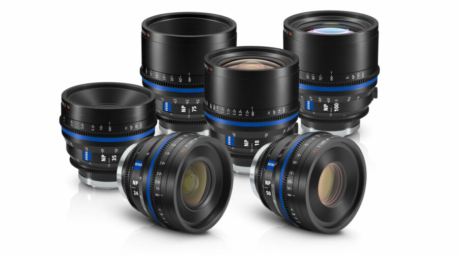 ZEISS Nano Primes set of cinema lenses