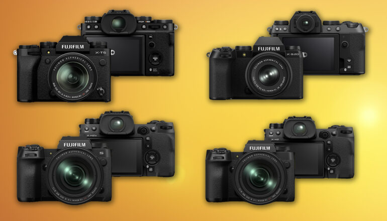 FUJIFILM Firmware Update Announced for X-H2, X-H2S, X-S20 and X-T5 Cameras
