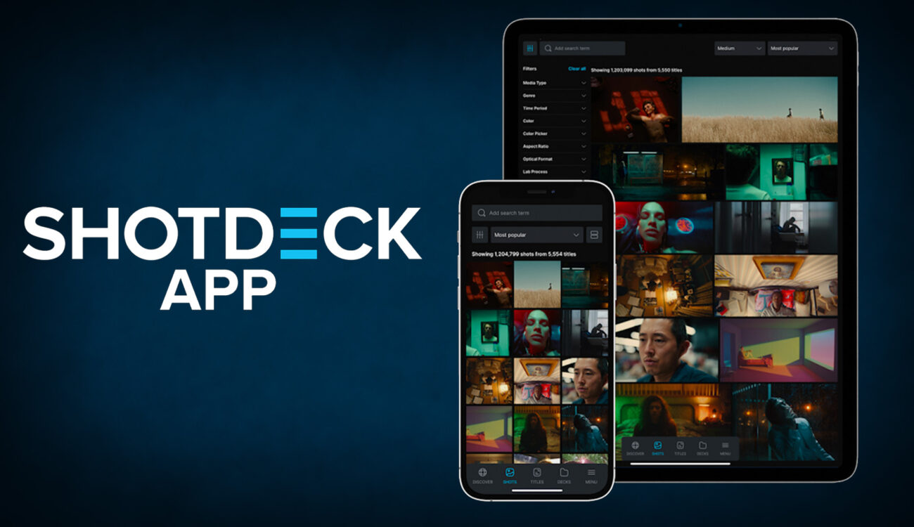 Lanzan la Aplicación SHOTDECK para iOS - Una biblioteca de imágenes fijas de películas para iPhone y iPad