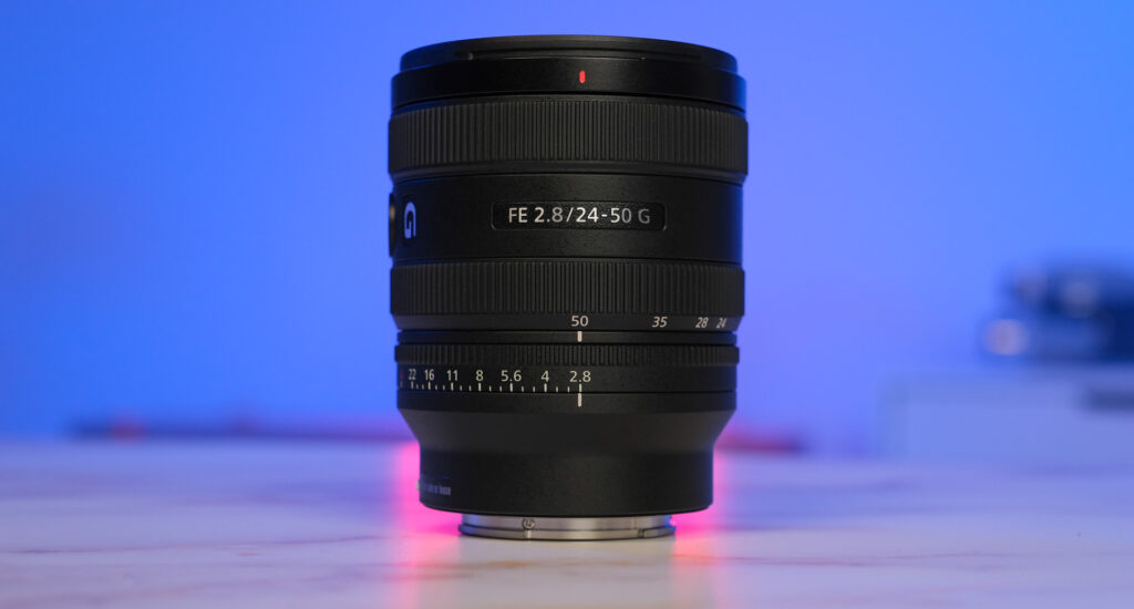 ソニーがFFカメラ用のコンパクトな高速ズームレンズ「FE 24-50mm F2.8 G」を発表