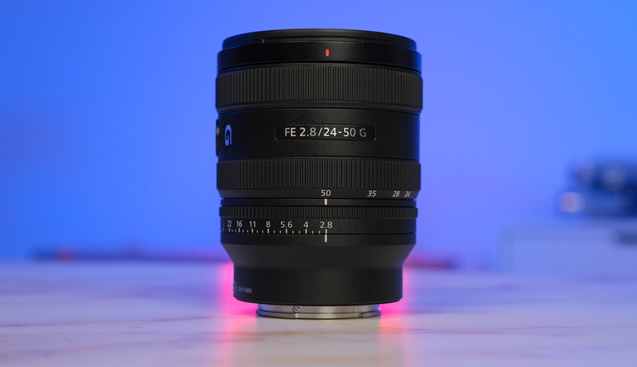 ソニーがFFカメラ用のコンパクトな高速ズームレンズ「FE 24-50mm F2.8 G」を発表