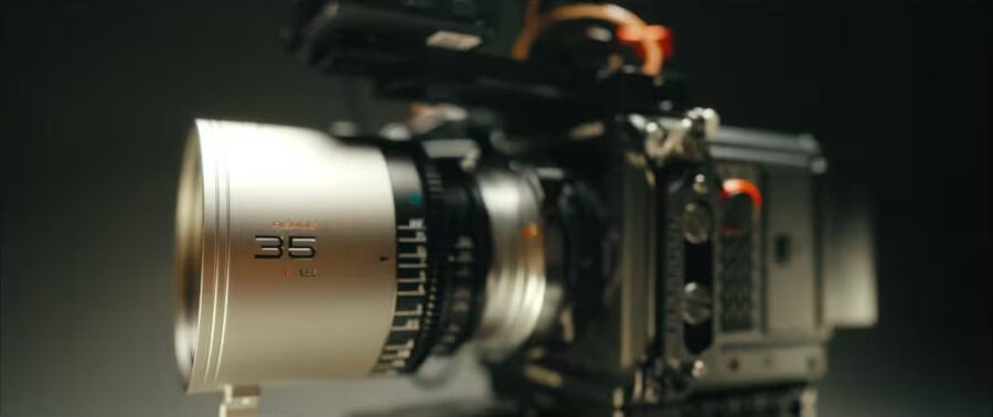 Sneak peek of the upcoming BLAZAR Remus 35mm T1.6 1.5x S35 anamorphic prime