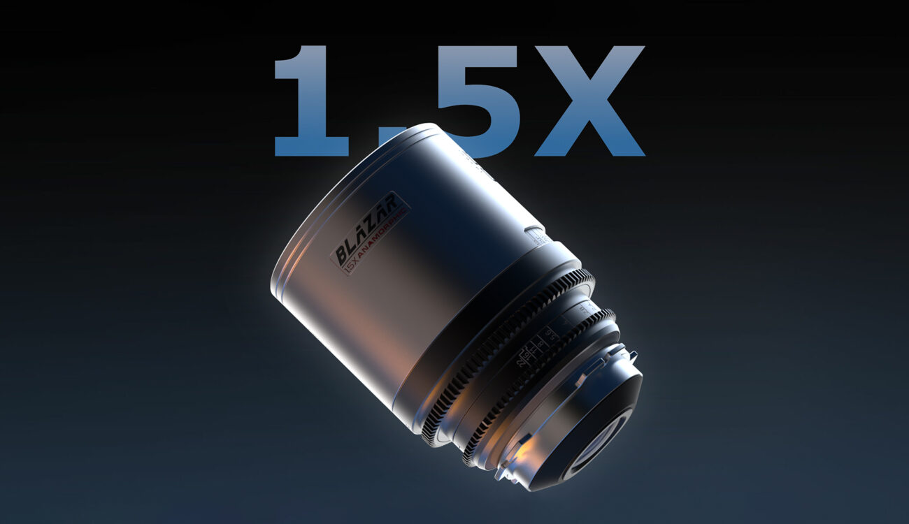 BLAZARがRemus 35mm T1.6 1.5x Super35アナモフィックレンズを発表