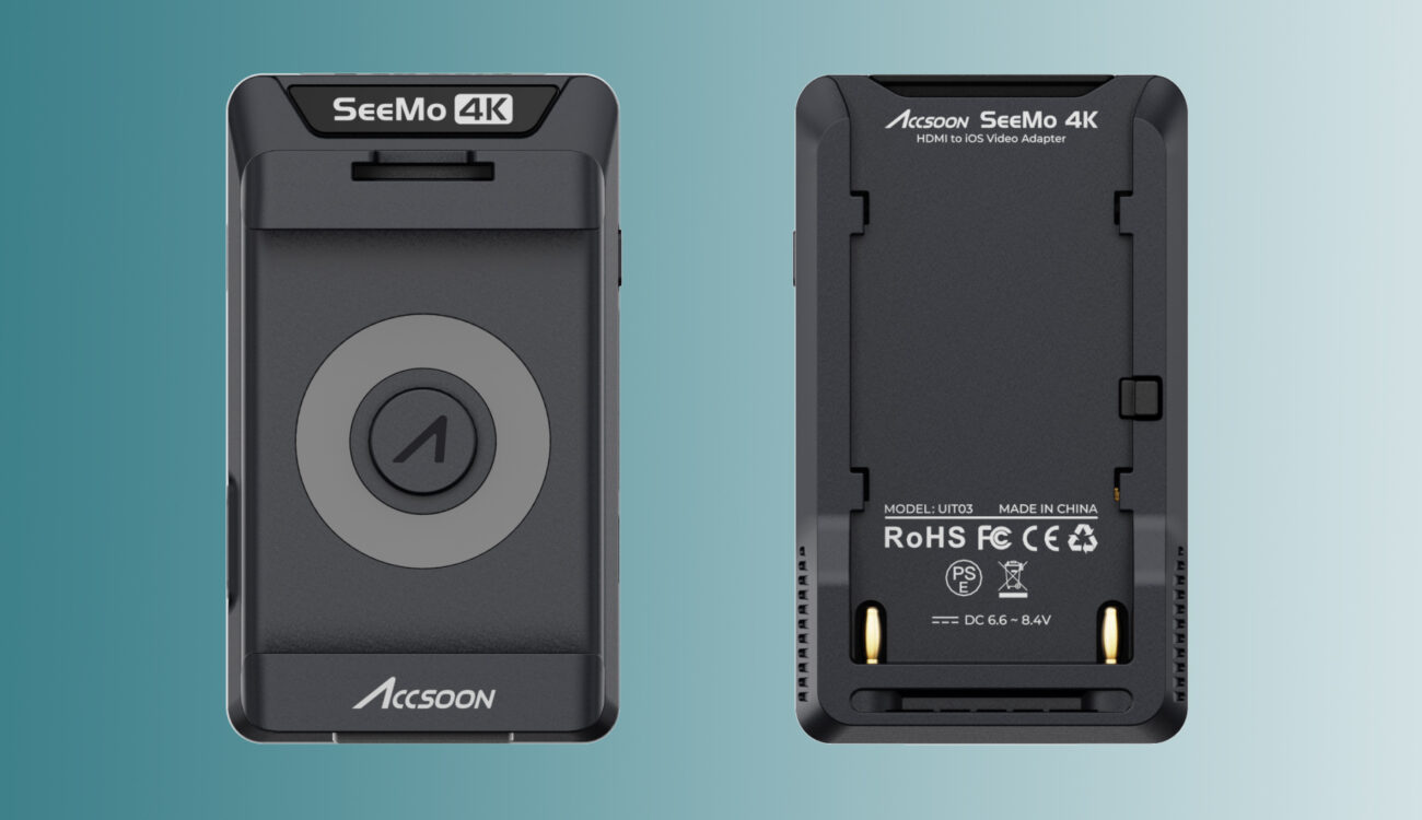 AccsoonがSeeMo 4K HDMIアダプターを発売 － 4KストリーミングでiPhone/iPadをオンカメラモニターに