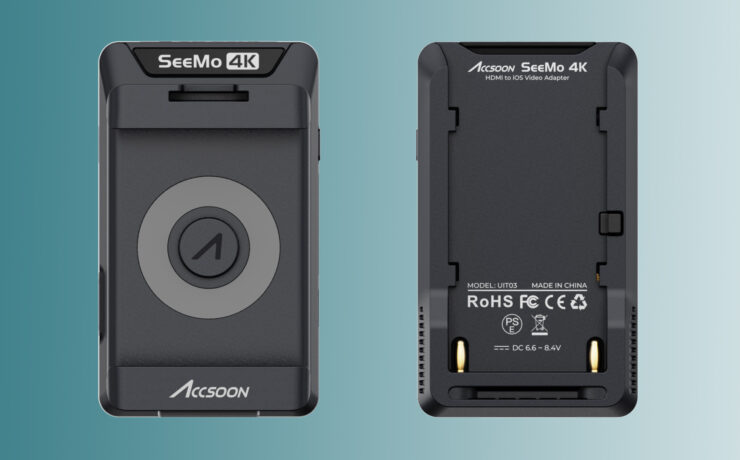 AccsoonがSeeMo 4K HDMIアダプターを発売 － 4KストリーミングでiPhone/iPadをオンカメラモニターに
