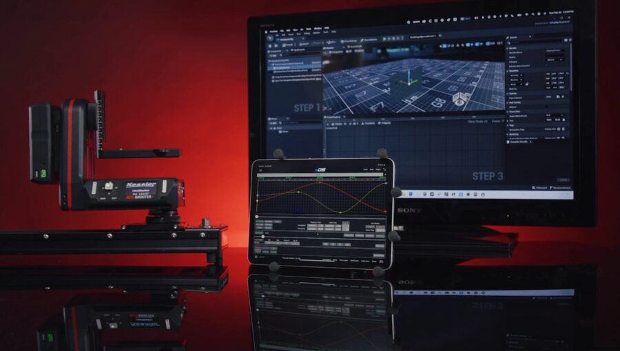 Kessler CineShooter+ motion control system with Unreal Engine integration