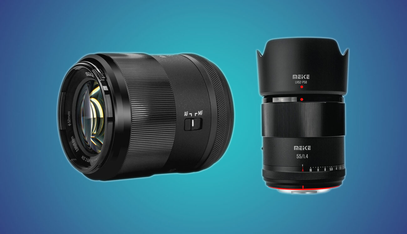 Meike 55mm F/1.4 Lens for Nikon Z, FUJIFILM X, and Sony E-Mount APS-C Mirrorless Cameras Announced