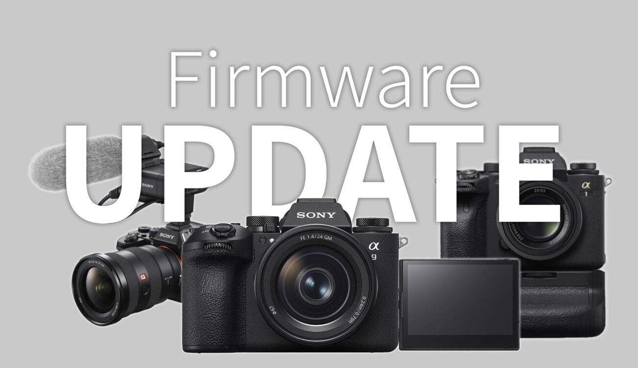 Sony Releases Major Firmware Updates for the Alpha 7S III, Alpha 1, Alpha 7 IV, and Alpha 9 III