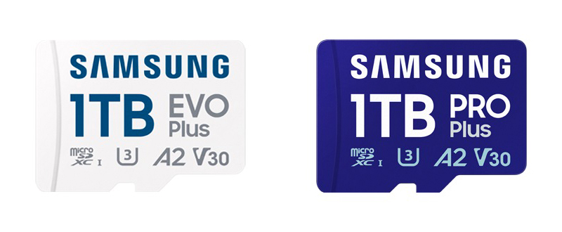 Samsung 1TB UHS-I microSD cards
