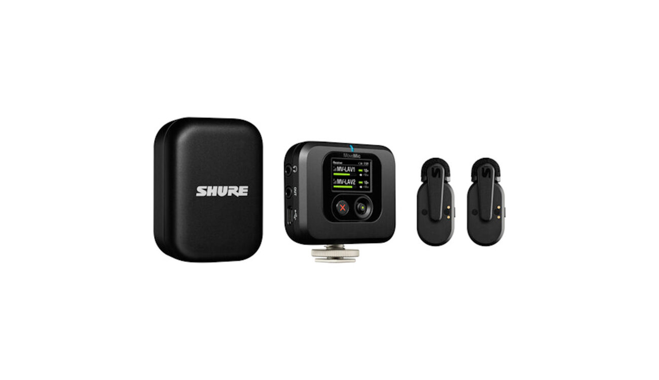 Anuncian el Shure MoveMic - Sistema de micrófono inalámbrico para dispositivos móviles y cámaras