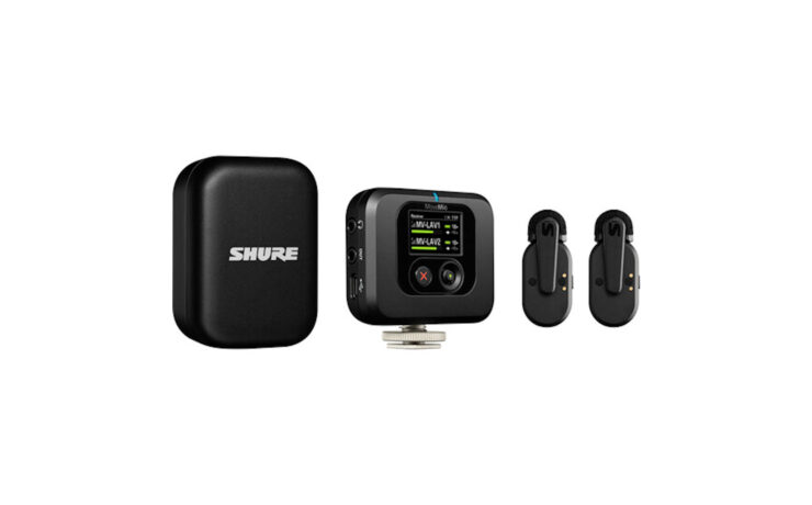 Anuncian el Shure MoveMic - Sistema de micrófono inalámbrico para dispositivos móviles y cámaras
