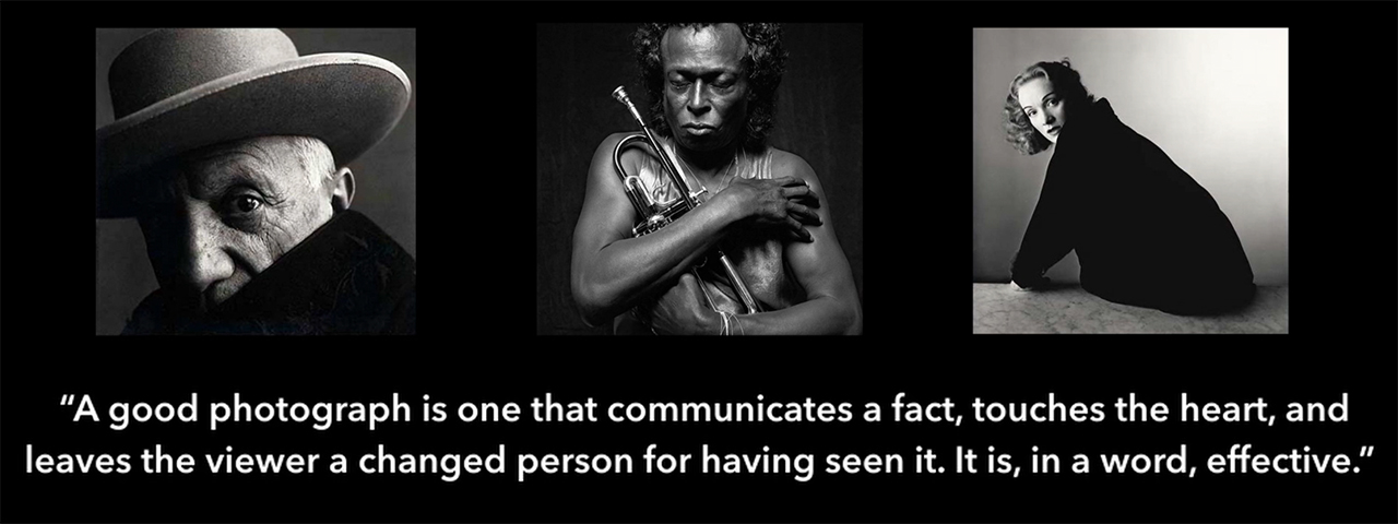 cinematography for directors - a quote by Irving Penn: "A good photograph is one that communicates a fact, touches the heart, and leaves the viewer a changed person for having seen it. It is, in a word, effective."