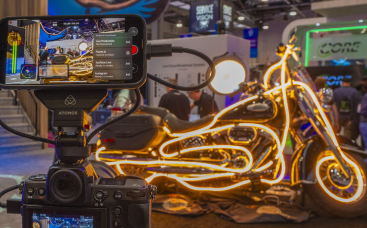 Atomos Ninja Phone & Sun Dragon LED Light Discussed with CEO Jeremy Young
