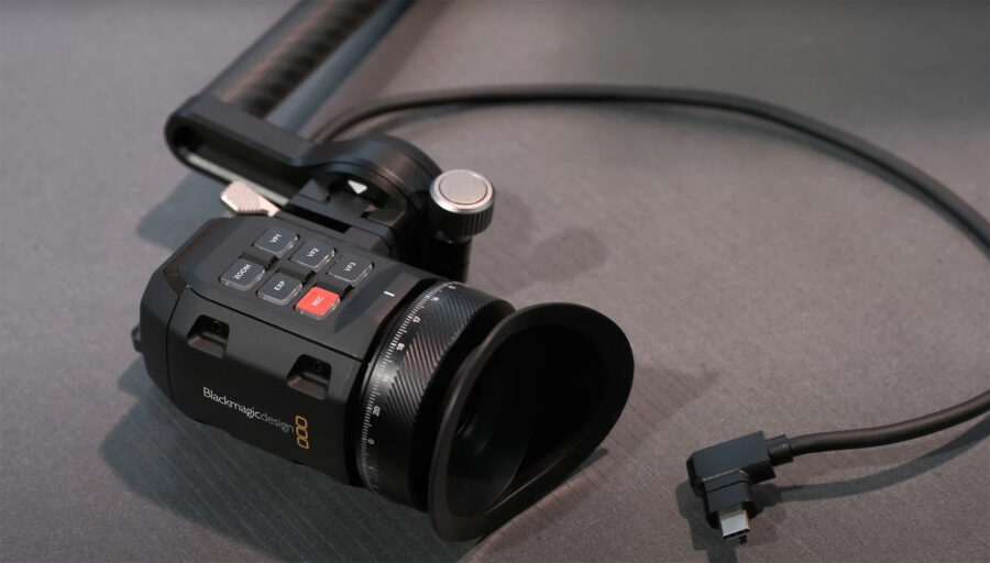 Blackmagic Design's new USB-C powered EVF