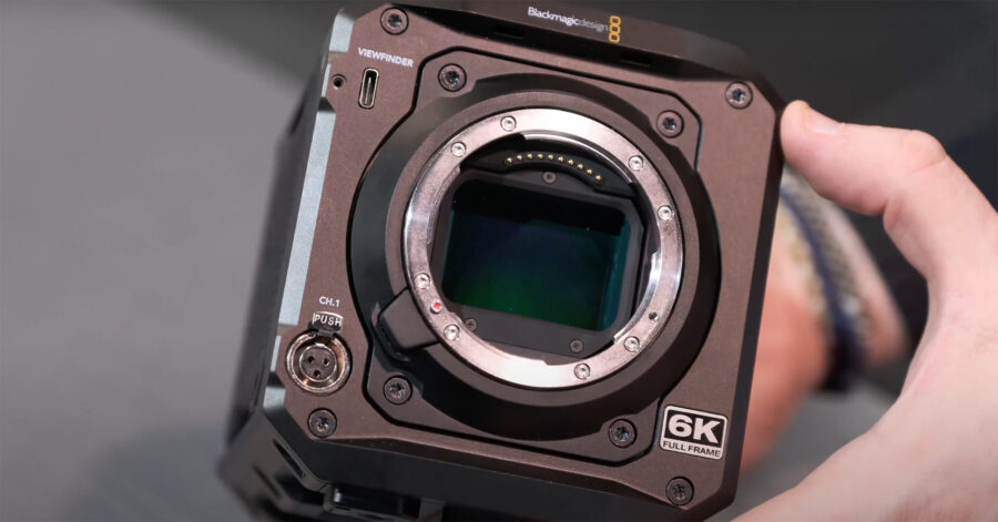 Blackmagic Design PYXIS 6K full-frame camera in L-mount