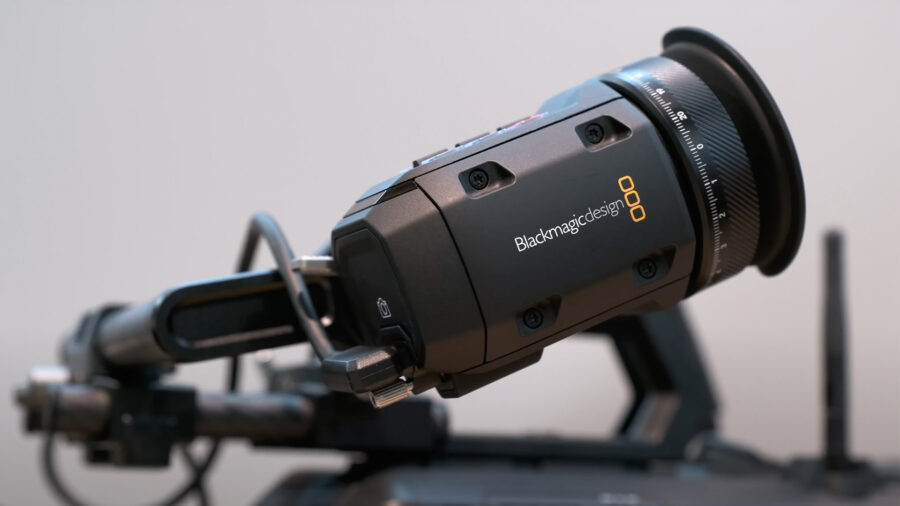 New Blackmagic Design EVF on URSA Cine 12K