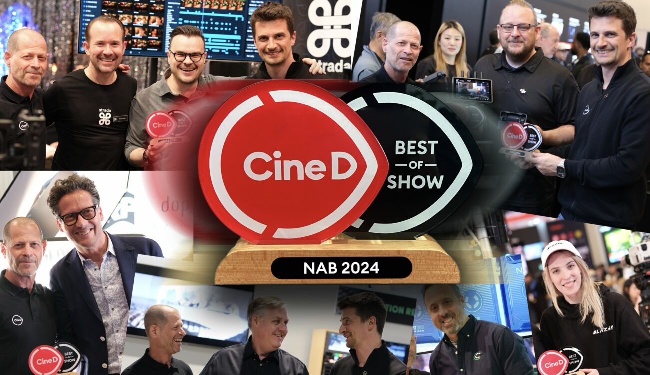 NAB 2024のCineD最優秀賞受賞者 - Blackmagic Design、Blazar、CoreSWX、DJI、DoPchoice、Strada