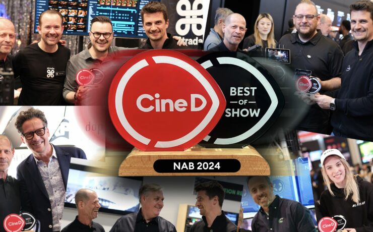 NAB 2024のCineD最優秀賞受賞者 - Blackmagic Design、Blazar、CoreSWX、DJI、DoPchoice、Strada