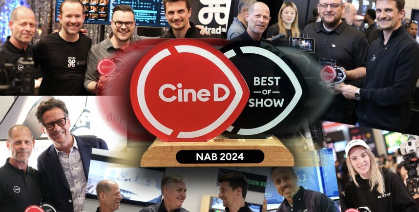 Premio CineD Best-of-Show Para Los Ganadores de la NAB 2024 - Blackmagic Design, Blazar, CoreSWX, DJI, DoPchoice, Strada