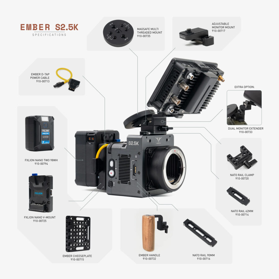 Freefly Ember S2.5K accessories