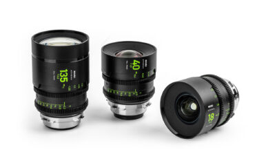 NiSi ATHENA 18mm T2.2, 40mm T1.9, and 135mm T2.2 Prime Lenses Released