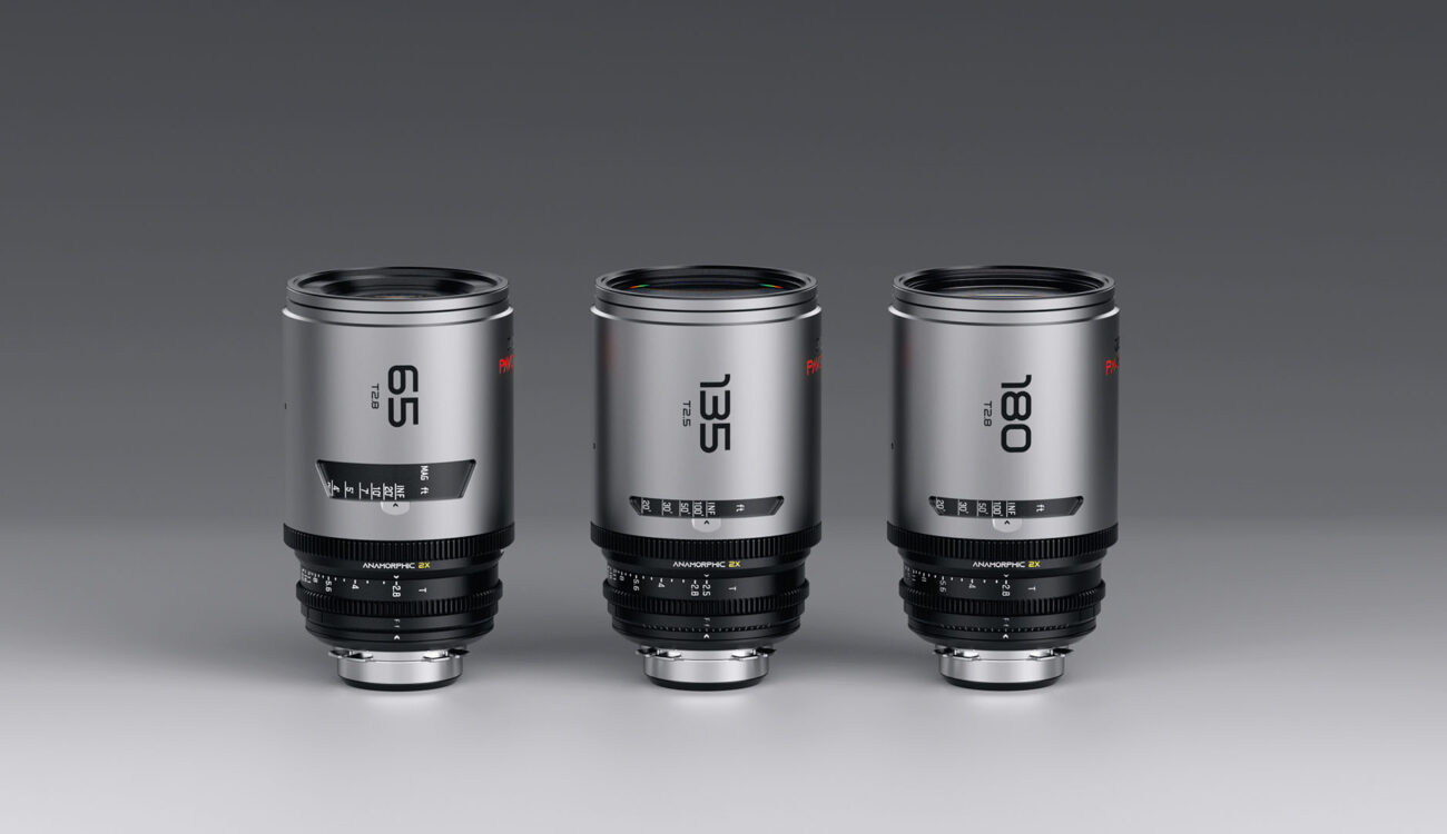 DZOFILM PAVO 2x Anamorphic Lenses Announced - Macro 65mm, 135mm, and 180mm