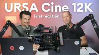 CineD URSA Cine 12K first reaction