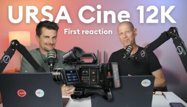 Blackmagic URSA Cine 12K LF Announced – 12K Full-Frame Sensor, Open-Gate 3:2, New 8TB Dedicated Recording Module