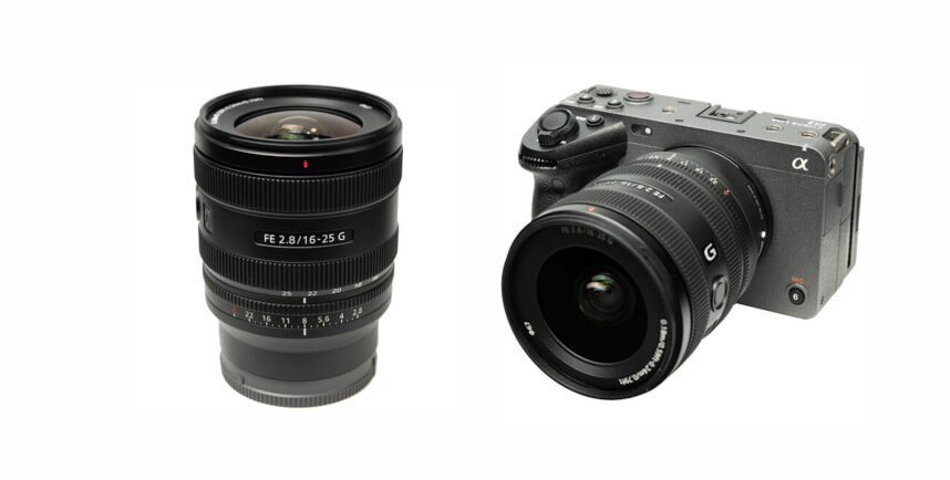 Sony FE 16-25mm f/2.8 G Lens Announced - a Compact f/2.8  Wide Zoom