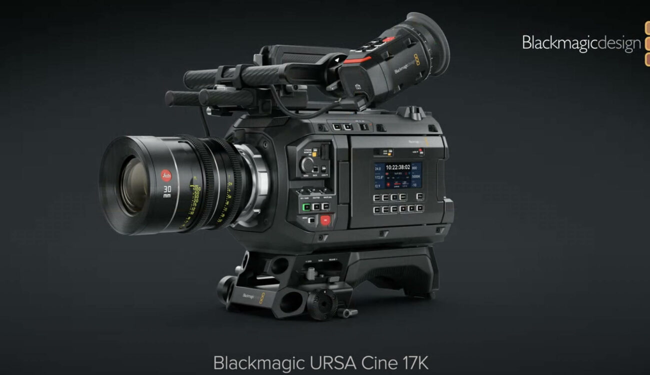 Blackmagic URSA Cine 17K with 65mm Sensor Announced