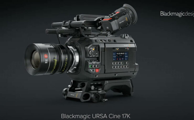 Blackmagic URSA Cine 17K with 65mm Sensor Announced