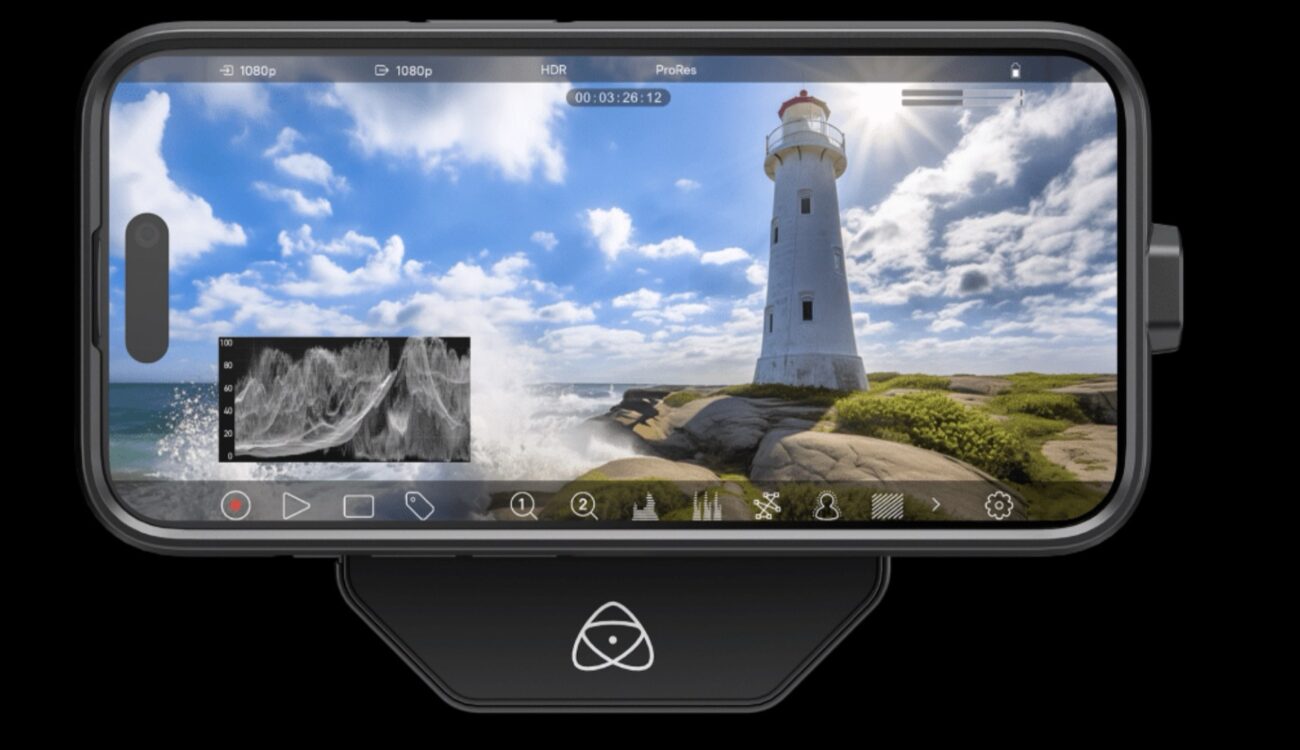 Anuncio del teléfono Atomos Ninja: grabación de imágenes en el iPhone 15 Pro/Pro Max