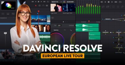 Blackmagic Design DaVinci Resolve European Live Tour in Madrid, Amsterdam and Berlin – Get 50% Off Tickets!