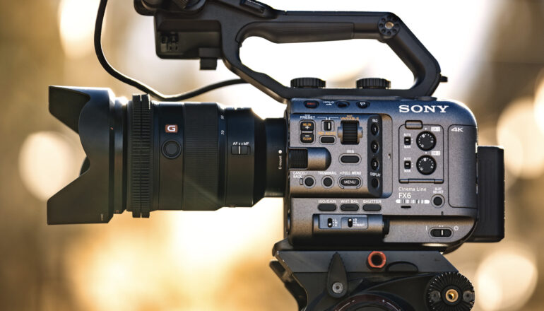 Sony FX6 Firmware v5.0 Now Available - 1.5x Anamorphic De-Squeeze, App Support