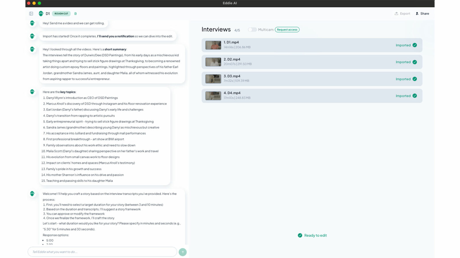 Eddie AI Assistant Video Editor 2.0 Released - Native Windows and Mac ...