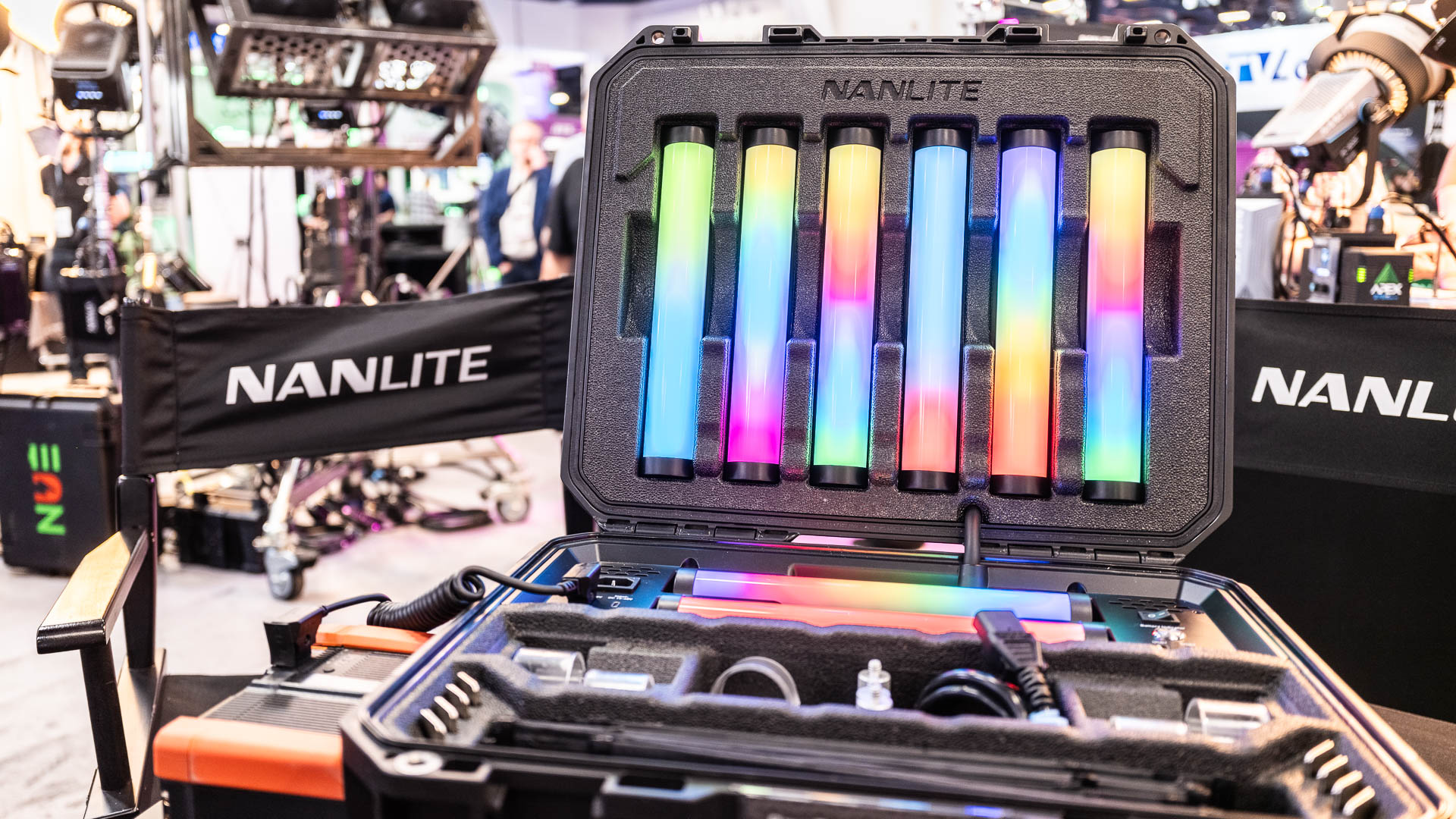 NANLITE PavoTube II 6XR RGBWW Tubes with CRMX and 8 Pixels
