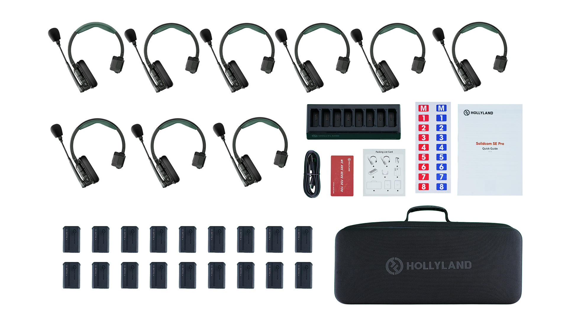 Intercom Film Film Production Intercom System Hollyland Solidcom SE PRO-ENC Noise ...